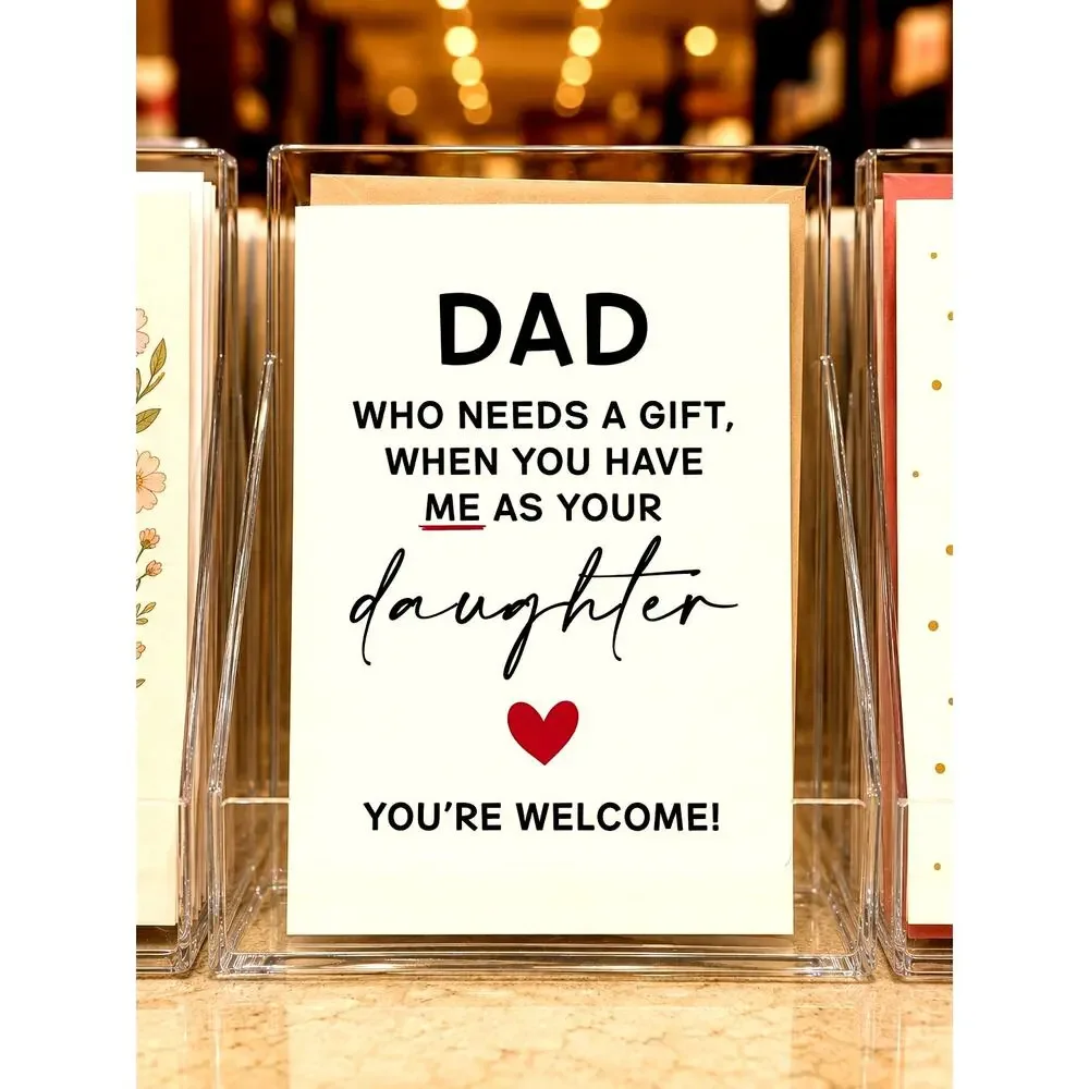 Birthday Card for Dad from Daughter - 5